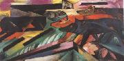Franz Marc The Wolves (mk34) oil painting artist